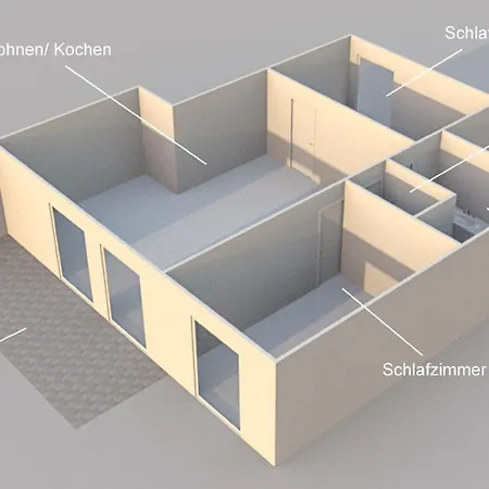 Apartament Bergfrieden Sued 03 Goehren (Ruegen)